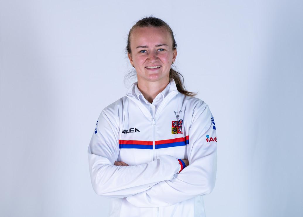 Headshot of Barbora Krejcikova