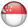 Flag of Singapur