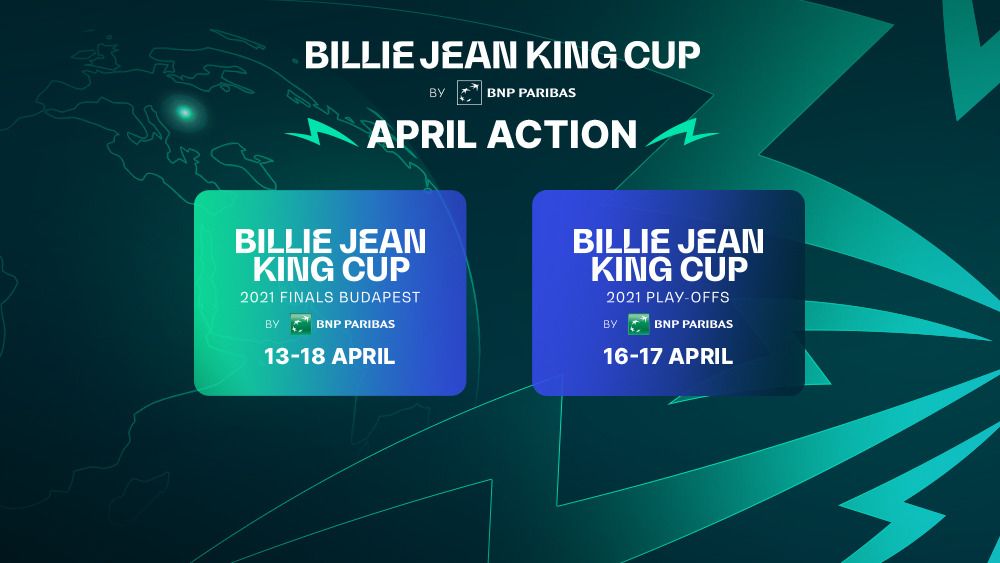 Billie Jean King Cup Play-Offs move to April