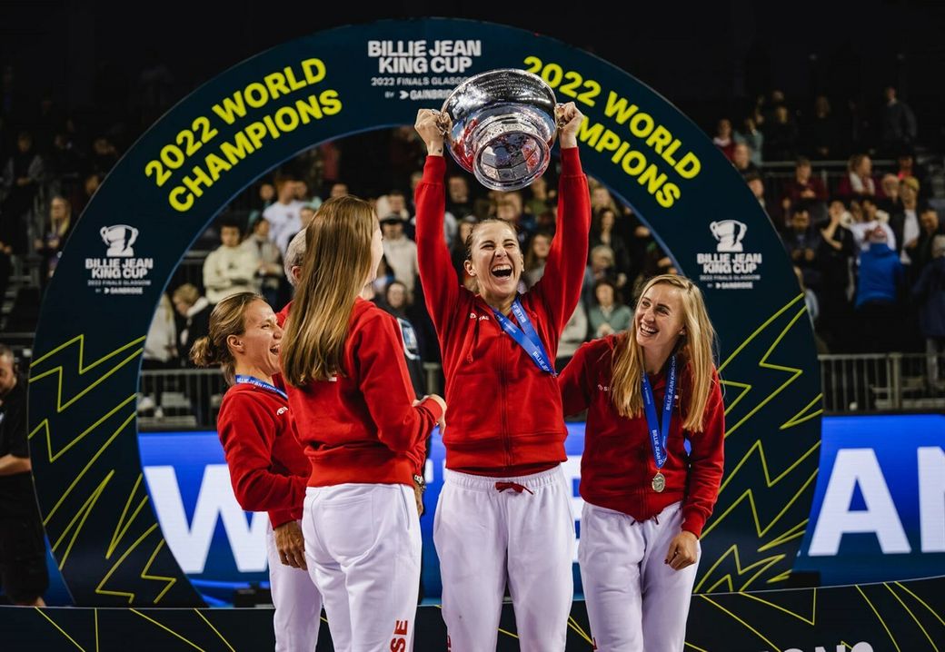 Switzerland rise to No. 1 in latest Billie Jean King Cup Nations Rankings